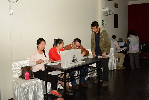 Elecciones complementarias Región Callao.